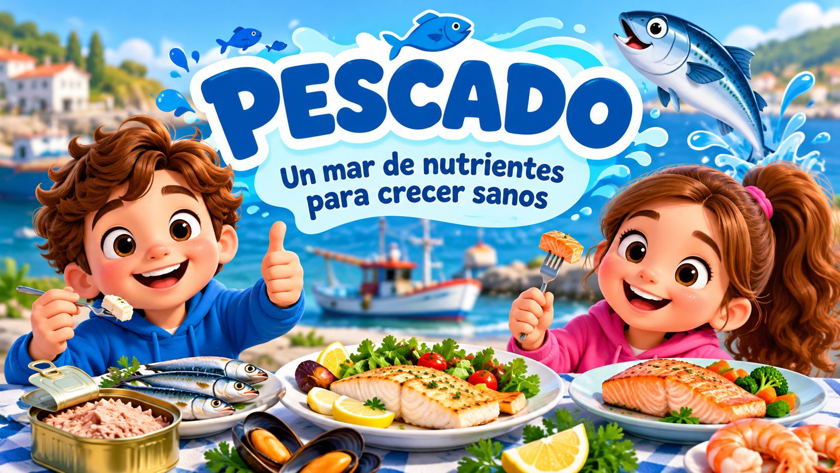 ¡Pescado al rescate! Una aventura llena de salud