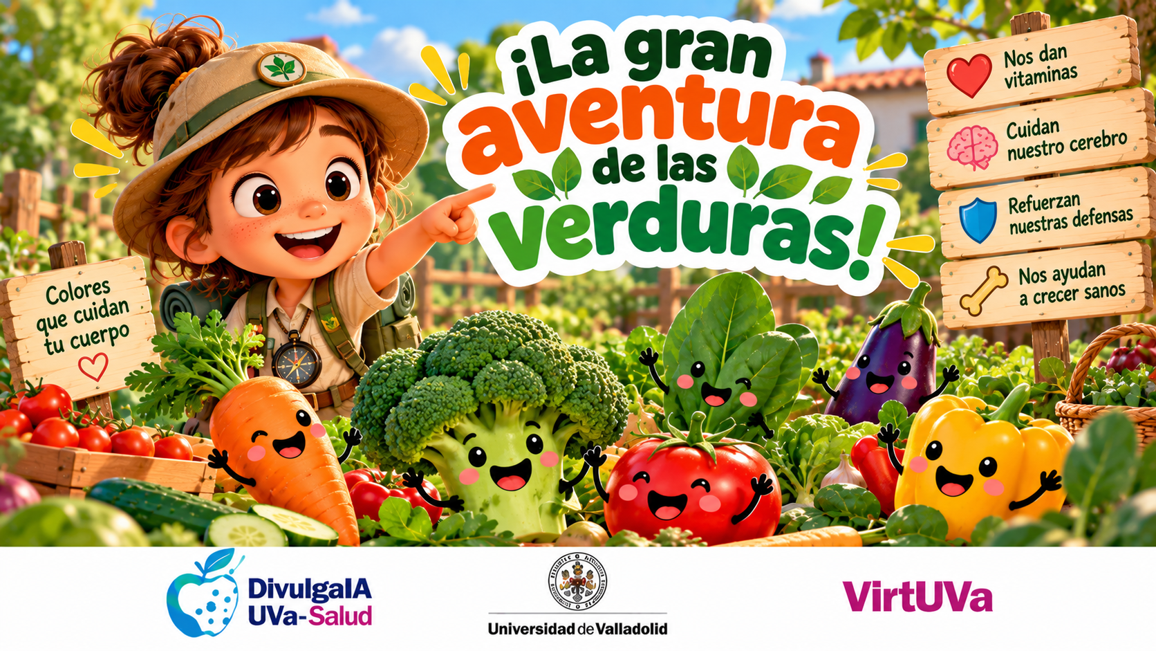 ¡La gran aventura de las verduras!