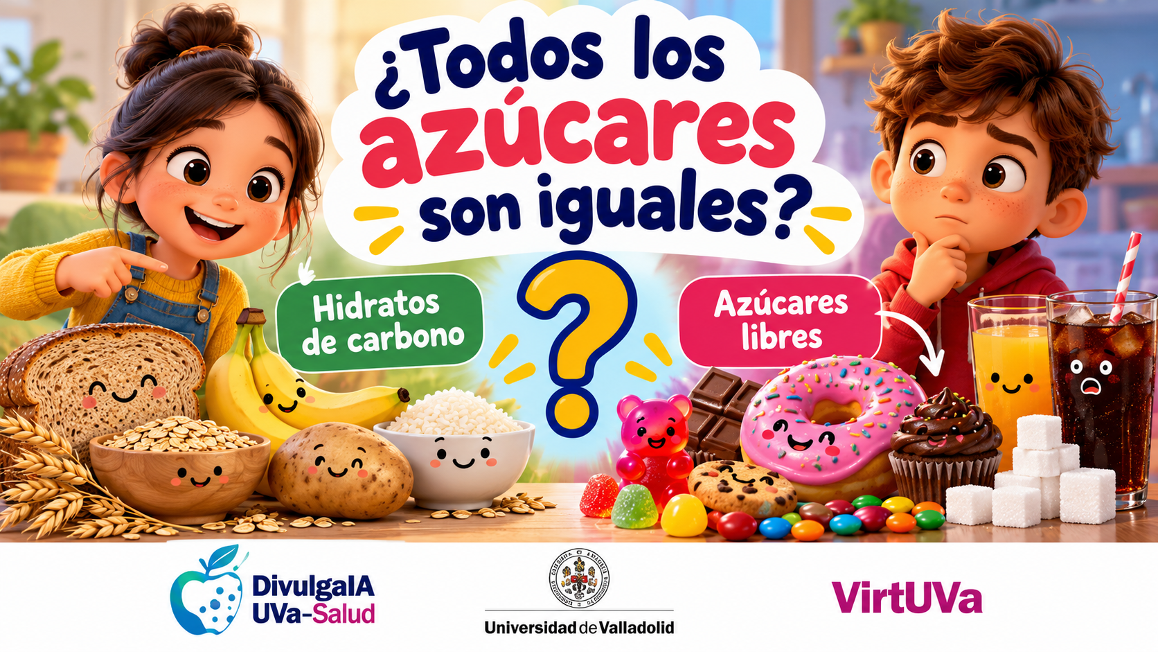 Azúcar! ¿Todos los azúcares son iguales?