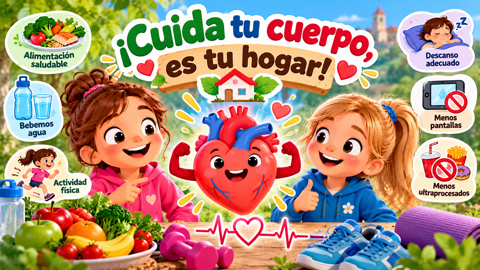 ¡Cuida tu cuerpo, es tu hogar!