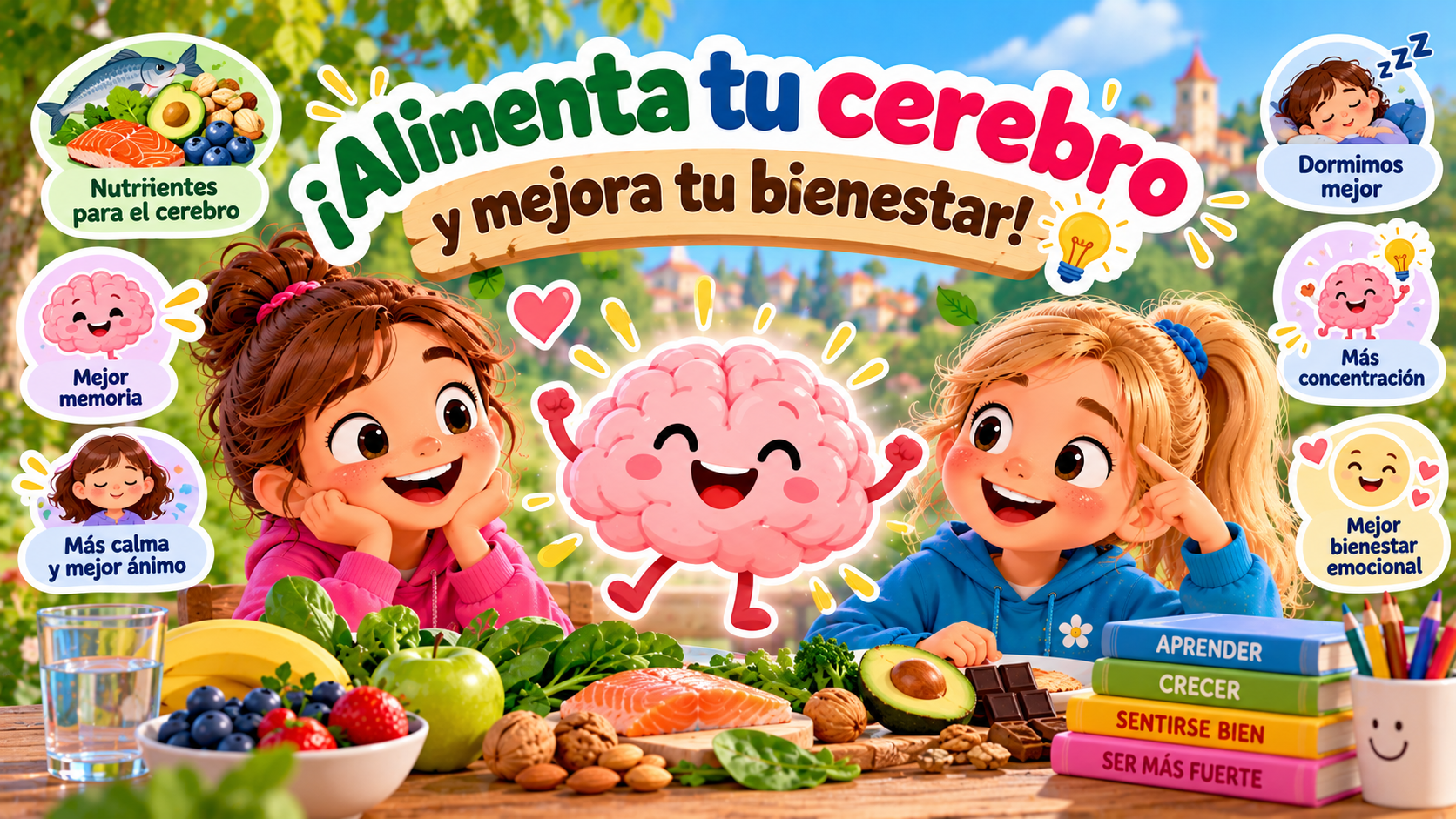 ¡Alimenta tu cerebro y mejora tu bienestar!